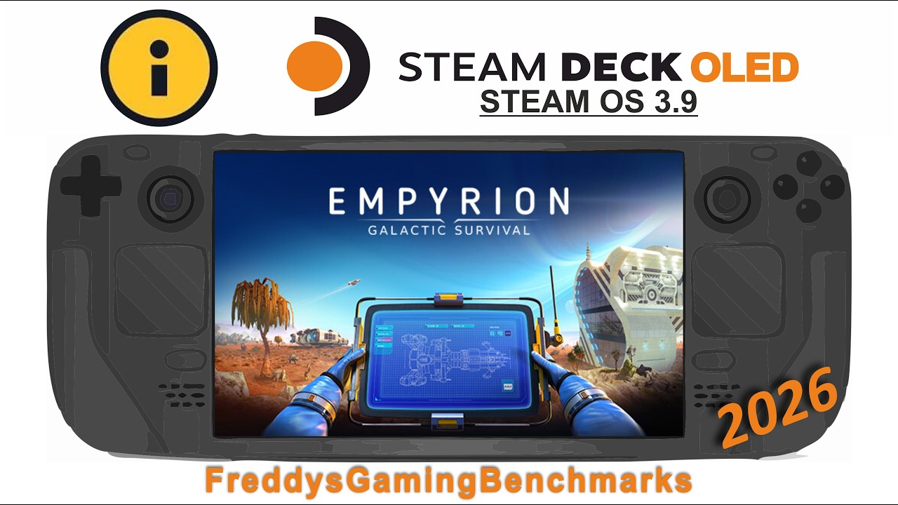 Empyrion Galactic Survival on Steam Deck OLED with Steam OS 3.9