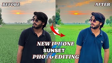 Best iPhone Photo Editing 2024 | Sunset iPhone Photo Editing | iPhone7,8,x,xs,11,12,13,14,15,11pro