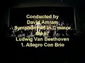 Capture de la vidéo Beethoven's Symphony #5 In C Minor Conducted By David Amram
