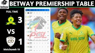 Psl Results Betway Premiership Table Updated Today Matchweek 19 Psl Log Standings Today 2025