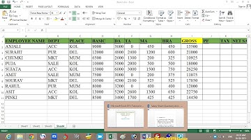 Microsoft Excel 2013 Tutorial in Bengali – (Part 9) - Advance Salary Sheet