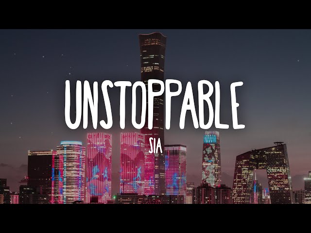 Sia - Unstoppable class=