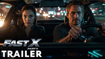 FAST X: Part 2 (2025) - First Trailer | Cody Walker, Vin Diesel, Gal Gadot | Concept Version