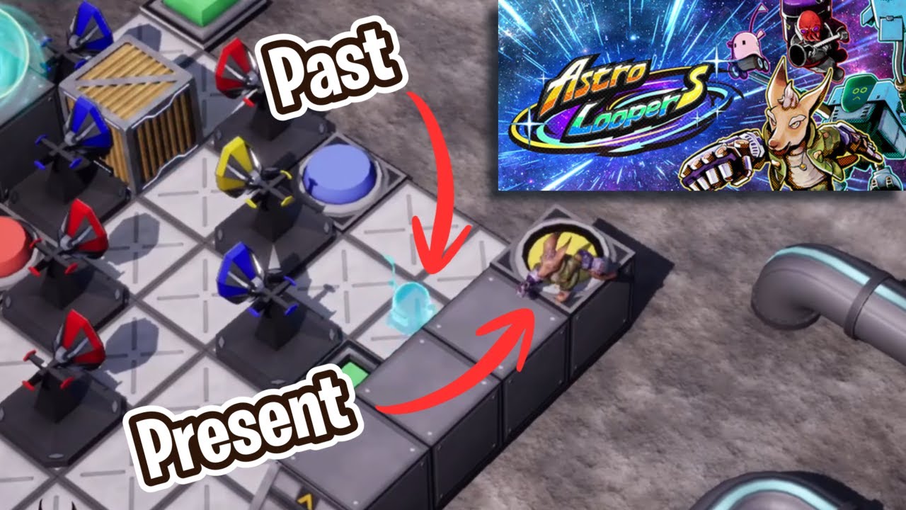 Прошлое и настоящее объединяют свои силы в этой головоломке с временной петлей [Astro Loopers]