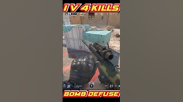 CS2 Unbelievable 1v4 Clutch & Bomb Defuse | Counter-Strike 2 Pro Play
