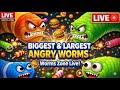 Ek second ka delay sab khatam ⏱️ Worms Zone Live | Part 35