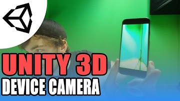 Device Camera - How to - Unity 3D [Tutorial]