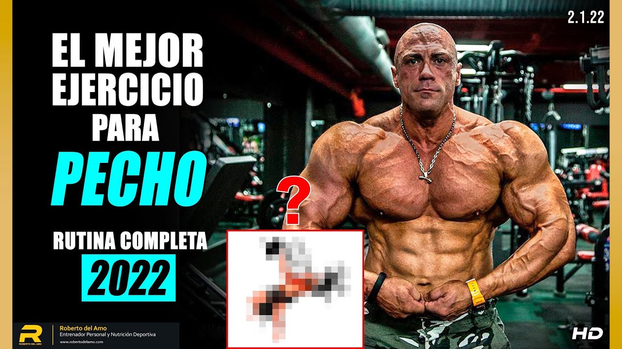 EL MEJOR EJERCICIO PARA PECHO / Rutina completa 2022