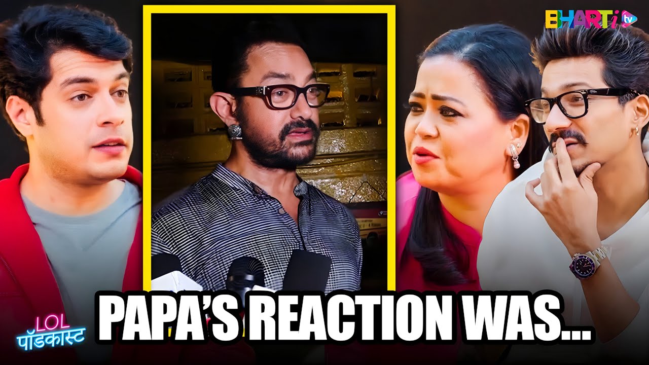 How Aamir Khan Reacted When He Watched Loveyapa – Junaid Reveals | Bharti TV Clips