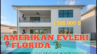 ✔️ AMERİKA’da YENİ EV TURU 🏡 | RÜYA GİBİ AMERİKAN EVLERİ | Amerika’da Yaşam! | MIAMI - BOCA RATON