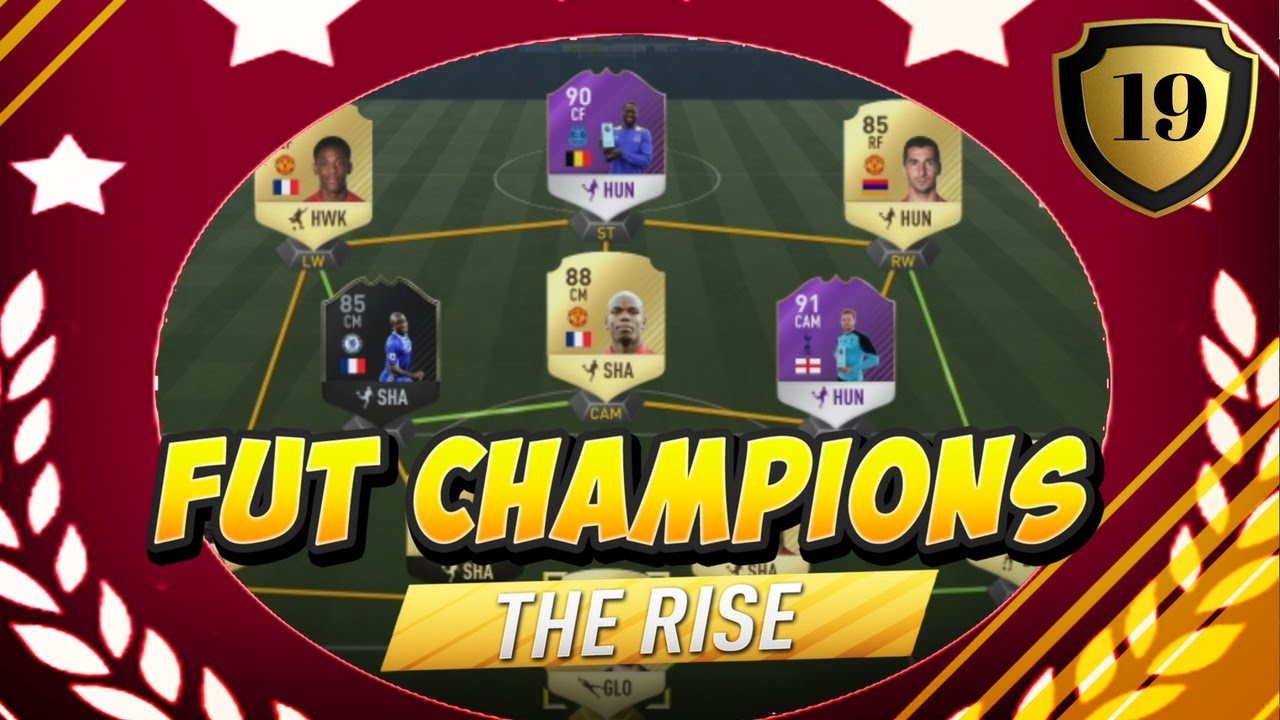 FINISH GOLD 1! FUT CHAMPIONS THE RISE! #19! NEW FORMATION, NEW SQUAD & OVER PRICED SBC'S! FUT17