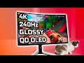 Incredible  alienware aw3225qf 4k 240hz glossy qd oled review