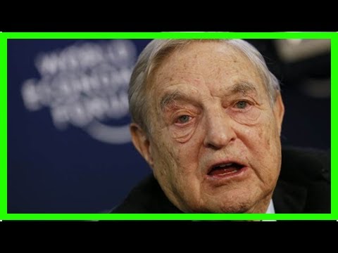 Soros' son blames Trump for mailbox bomb trump amazonia