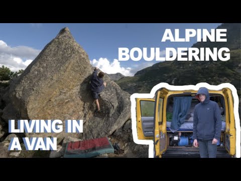Bouldering In Silvretta Austria