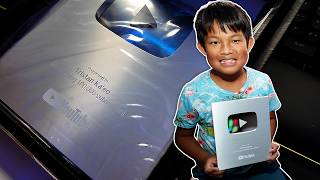 My Silver Award for 100K Subscribers Arrived!