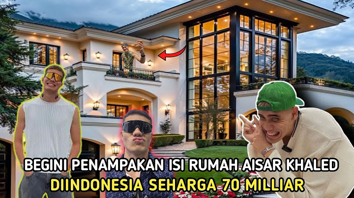 Begini Kondisi isi Rumah Baru Aisar Khaled Diindonesia Senilai 70 Milliar Rupiah..!!