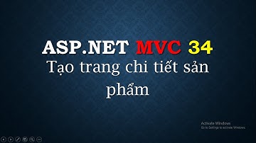 ASP.NET MVC - #34: Tạo trang chi tiết sản phẩm | Create product detail page | TEDU