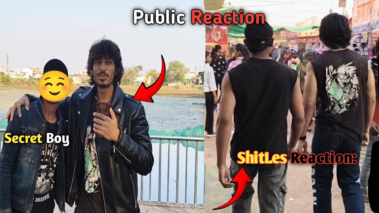 Me And Secret Boy ShitLes Fitness 💪🏻 | Public Reaction iN India 🔥 