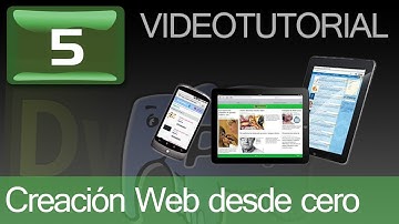 Cap 5: Crear Web con Dreamweaver, PHP, MySQL...apta para Navegadores, Pads y Móviles desde cero.