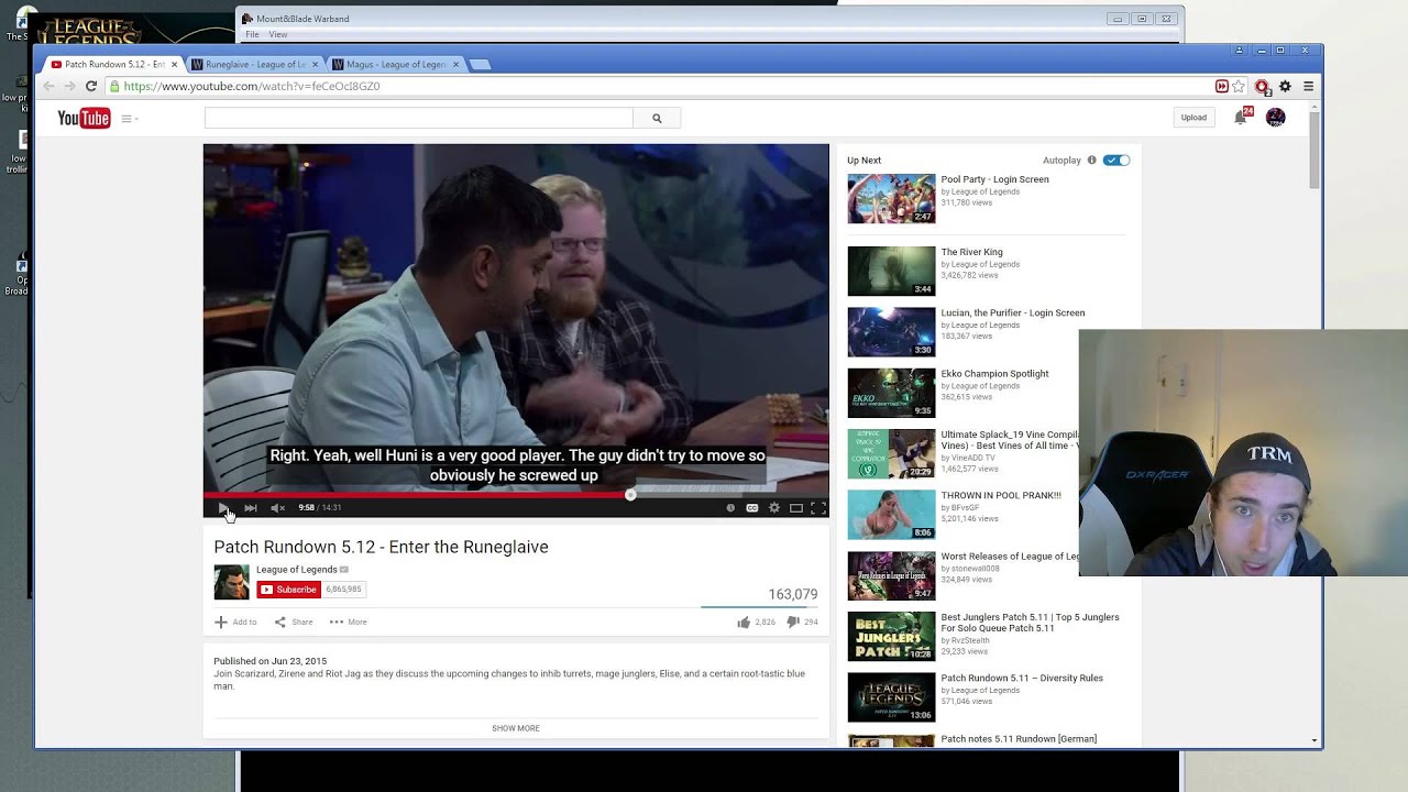Analyzing Runeglaive (5.12) + "RYZE OP NERF!" video