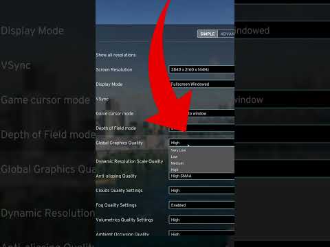 How To Improve Performance in Cities Skylines 2! #Shorts