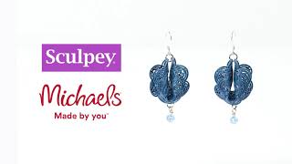 Sculpey Folded Mandala Earrings | Michaels