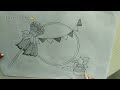 How to drawing gudi padwa drawing easy happy gudi padwa drawing Aishwarya h drawing
