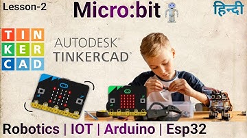 micro:bit in tinkercad | micro:bit programming in Tinkercad | Arduino Titan