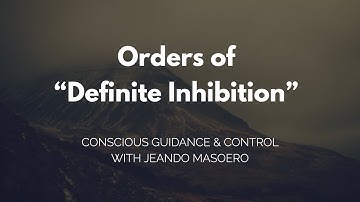 CGC #99: Orders of "Definite Inhibition" – Initial Alexander Technique