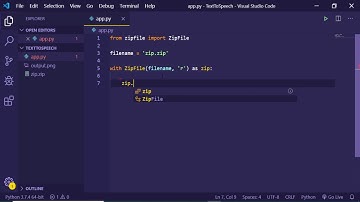 Working with Zip Files in Python | Extracting Contents from Zip Files using ZipFile Library