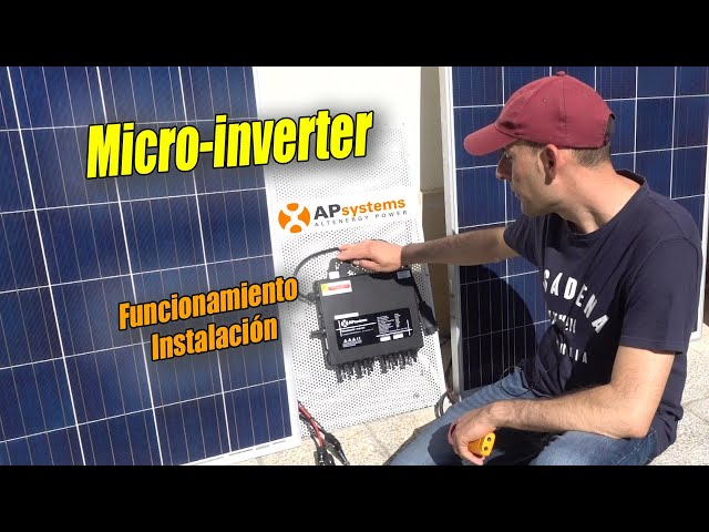 Como funciona o micro inversor solar - Dicomp