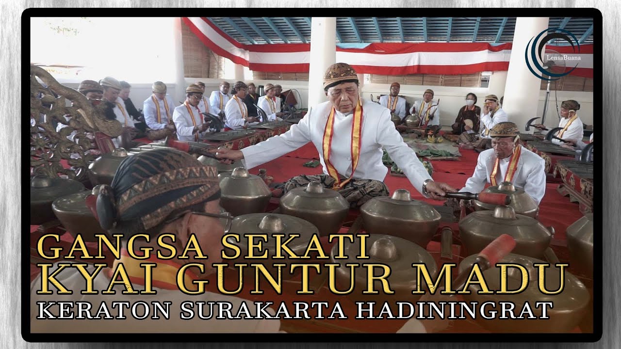 GAMELAN SEKATEN KYAI GUNTUR MADU KERATON SURAKARTA HADININGRAT 2023
