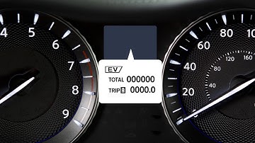 2017 INFINITI Q70 HEV - Vehicle Information Display