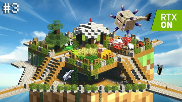 Minecraft One Block SkyBlock But RTX = ON #3