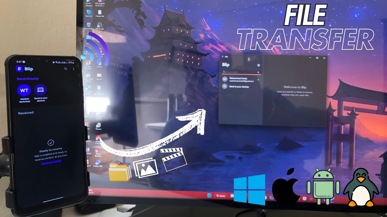 File Transfer App C Best File Transfer App | Transfer Files🔄From Any Platform - YouTube