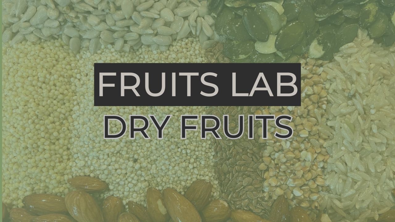 Fruits Lab: Dry Fruits