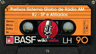Wikiradio Prefixos Sistema Globo de Radio AM