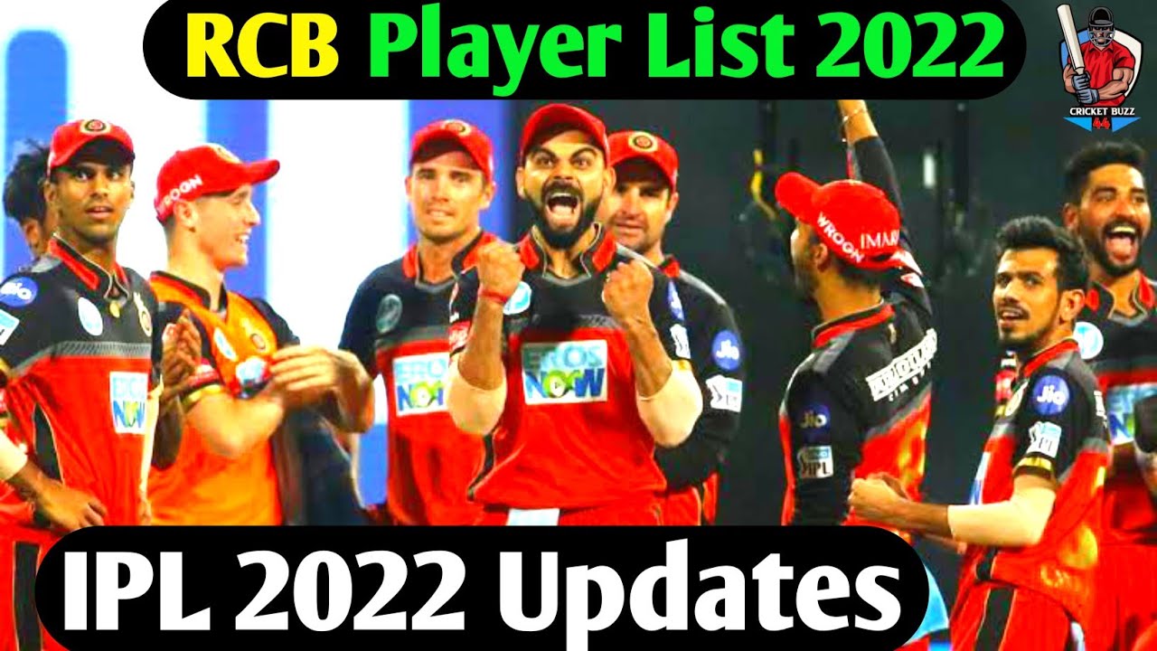 RCB Players List 2022 IPL | RCB ALL PLAYER LIST | IPL 2022 | Rcb Team 2022