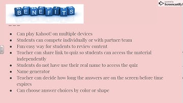 Presentation (Game-Based Learning & Gamification Project)