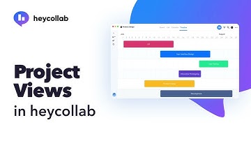 List, Calendar, or Timeline View In Heycollab Project Management Tool