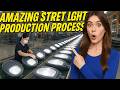 Korean Street Lamp Factory Produces Durable Lighting Systems in Bulk
