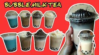 Cara membuat Bubble Milk Tea dengan mudah