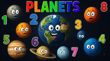 8 Planets of the Solar System 🌍🪐 | Simple Space Learning for Kids