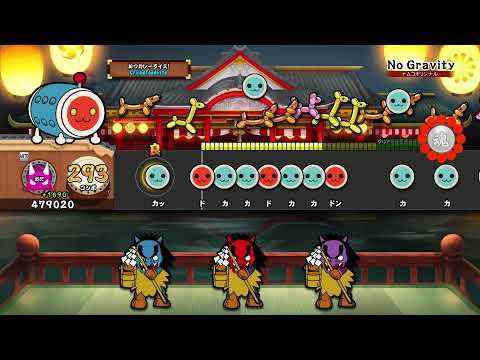 【太鼓の達人 PS4 1】No Gravity（おに）【オート動画】