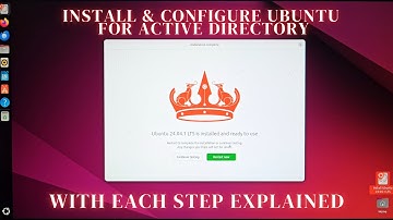 Installing Ubuntu 24 and Joining a Windows Domain - With each step explained