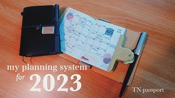 My thoughts on using a Traveler’s Notebook Passport (my planning system!)