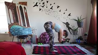 Forward fold Hamstring stretch