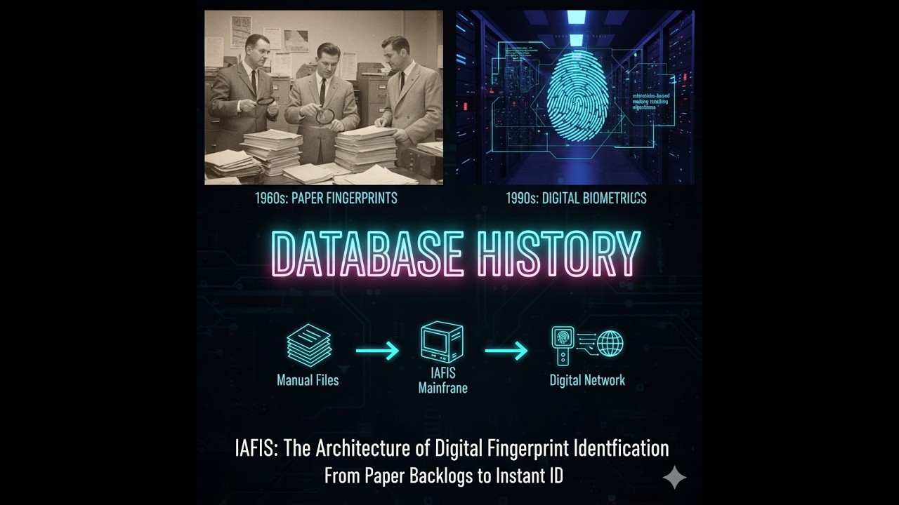 IAFIS: The FBI’s Digital Fingerprint Revolution — Algorithms, Minutiae & Sun Servers (Ep. 553)