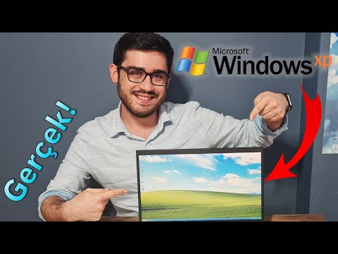 Evet Bu Modern Laptopta Windows XP! (Gerçek!)