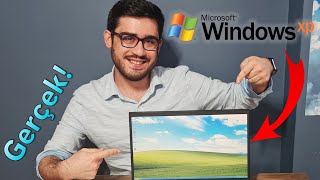 Evet Bu Modern Laptopta Windows XP! (Gerçek!)